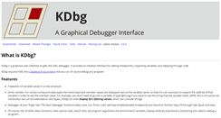 Desktop Screenshot of kdbg.org